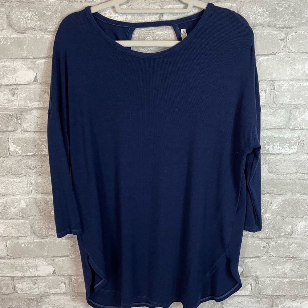 Michael Stars Stretchy Ribbed Top